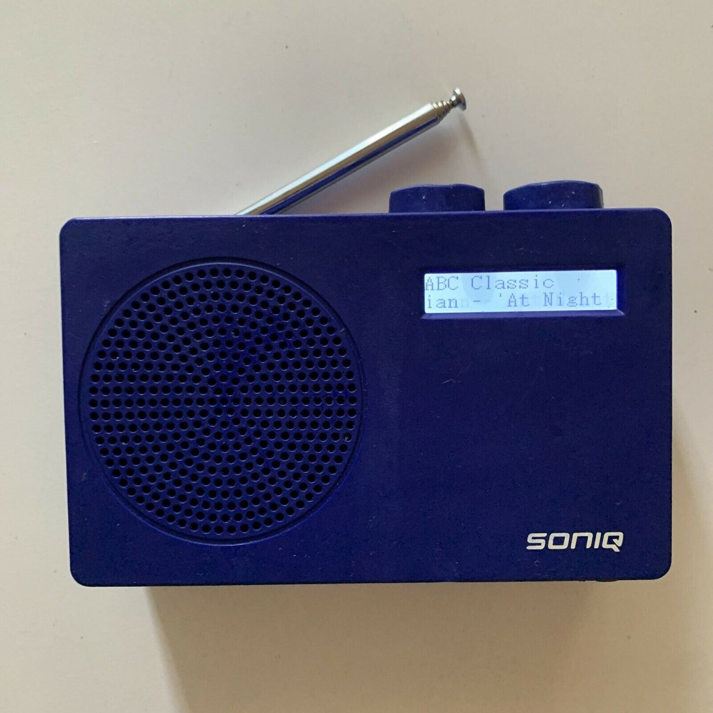Soniq Portable PA11B DAB+ Digital FM Radio with Speaker