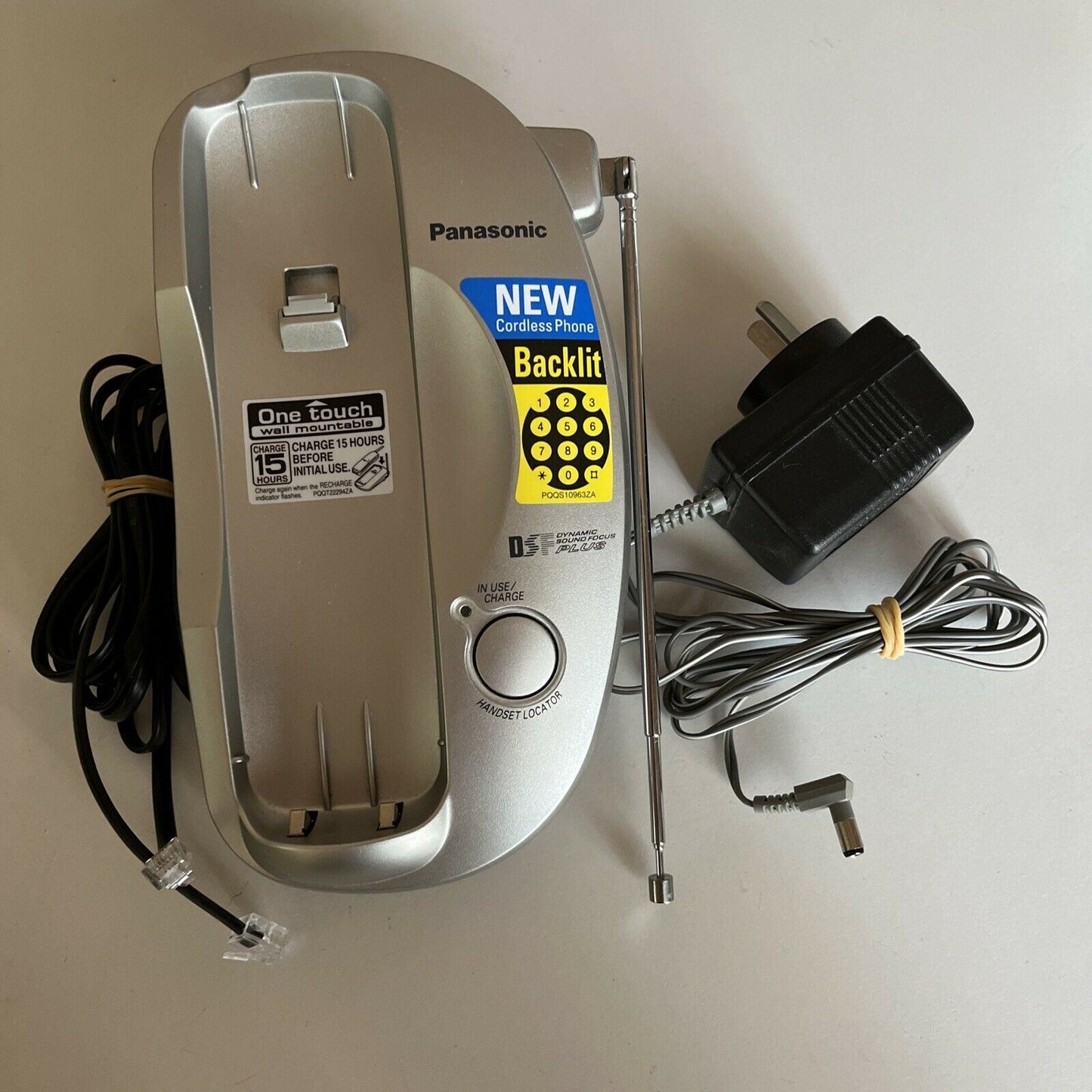 Panasonic KX-TC2000ALS Base Charger & AC Adapter PQLV16AL 12V