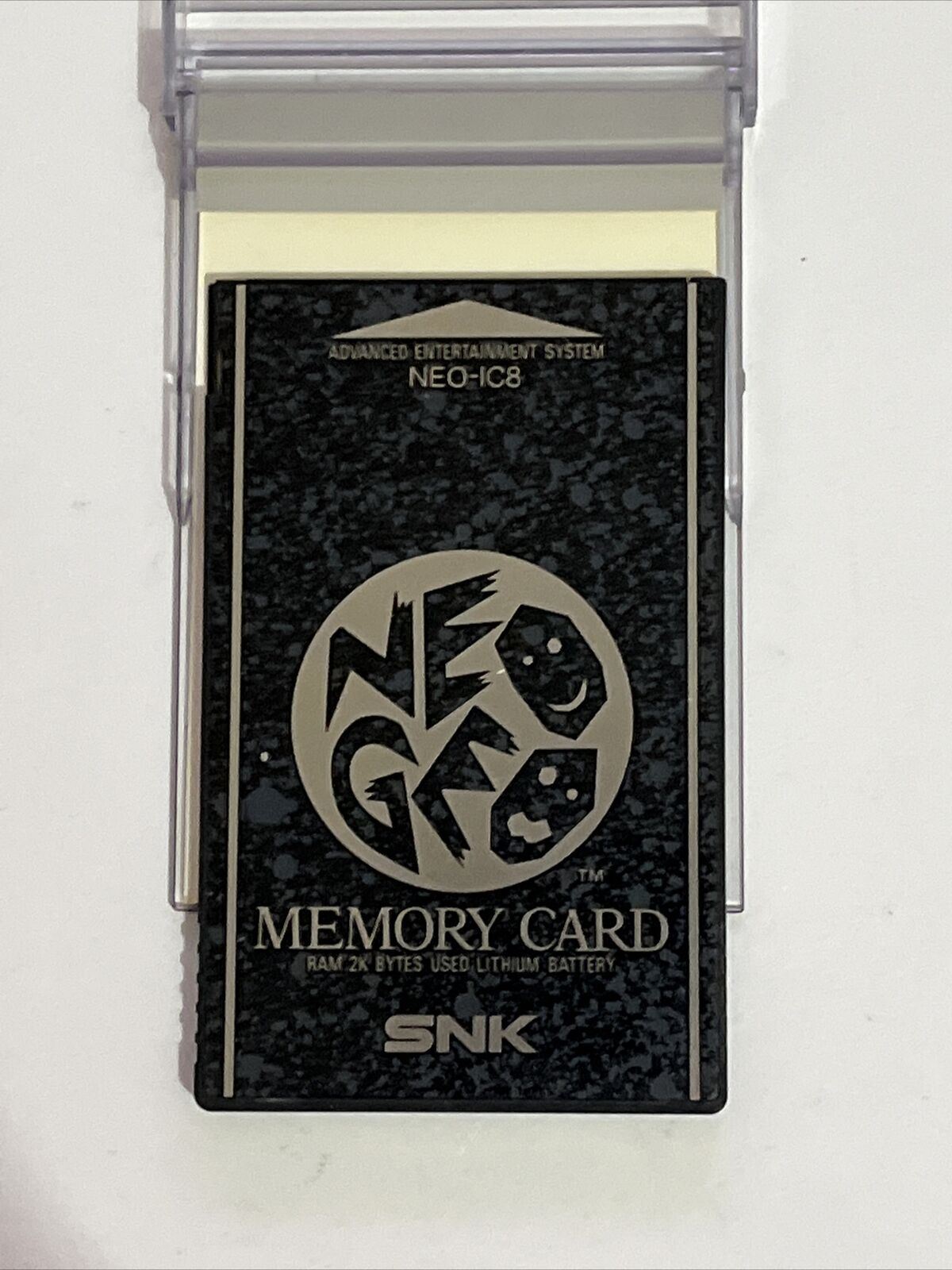 Official NEO GEO Memory Card SNK AES with Box & Manual