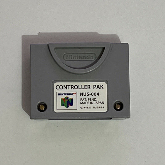 Genuine Official Nintendo Controller Pak NUS-004