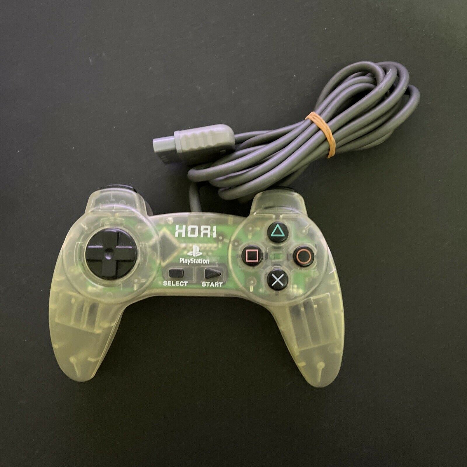 Hori Transparent Clear Sony PlayStation PS1 Controller SLPH-00103 ...