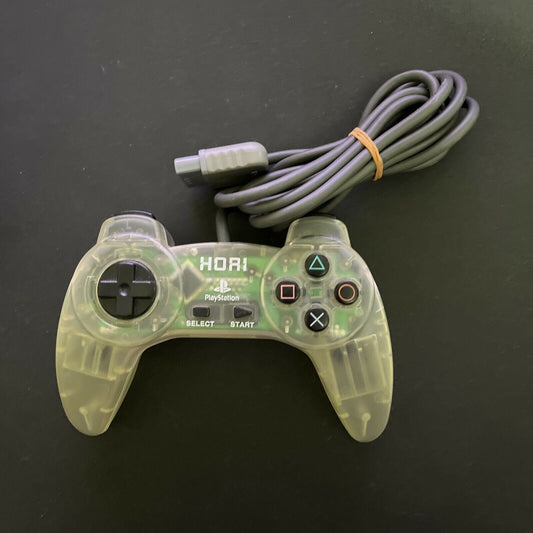 Hori Transparent Clear Sony PlayStation PS1 Controller SLPH-00103