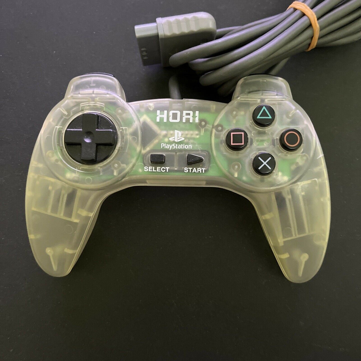 Hori Transparent Clear Sony PlayStation PS1 Controller SLPH-00103
