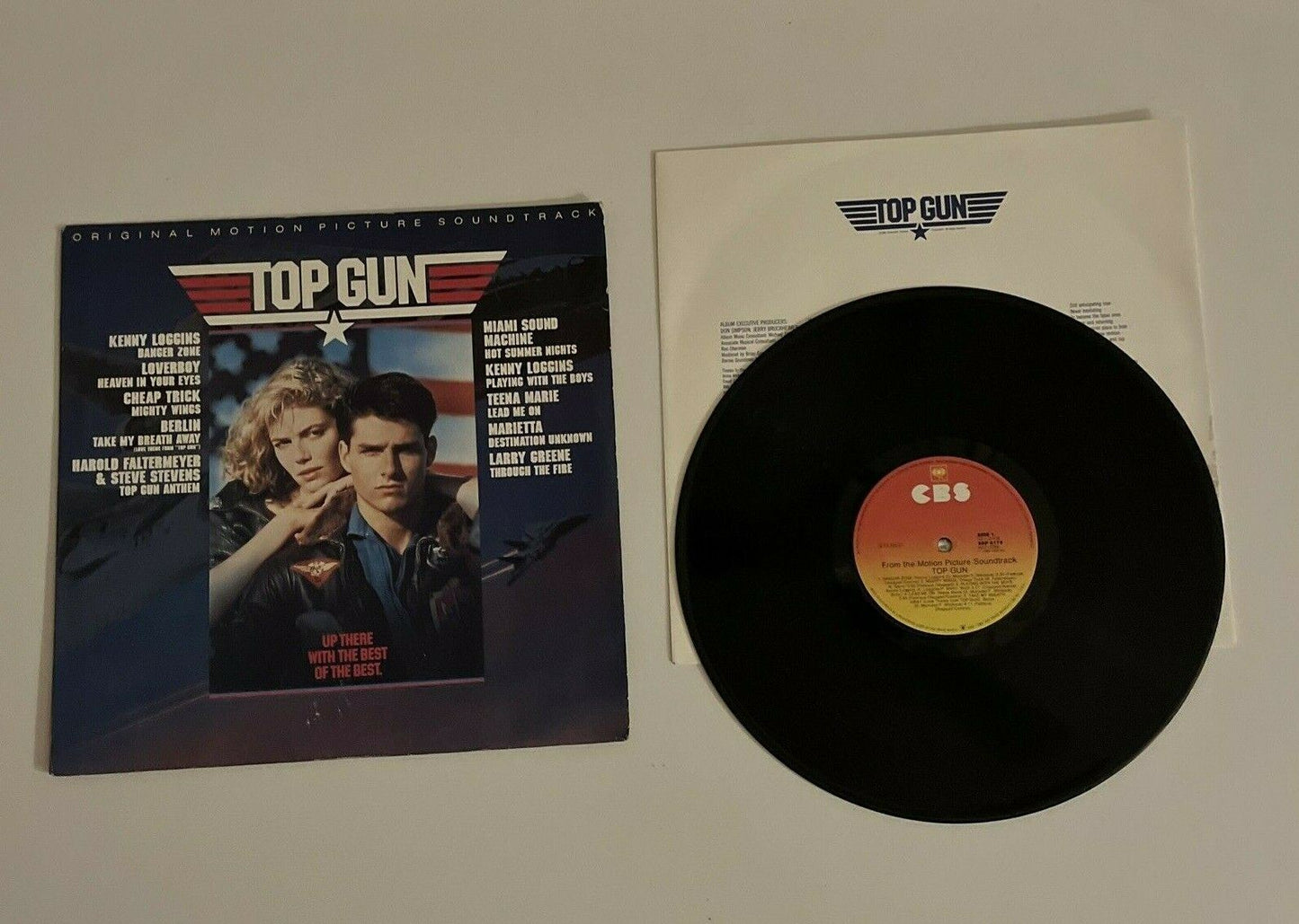 Top Gun (Original Motion Picture Soundtrack) Vinyl 1986