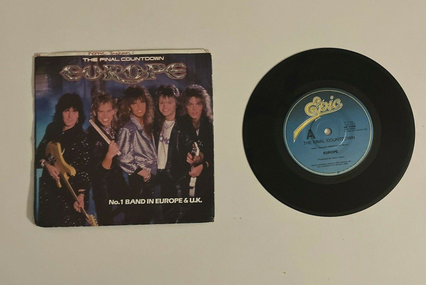 Europe - The Final Countdown (Vinyl, 1986)