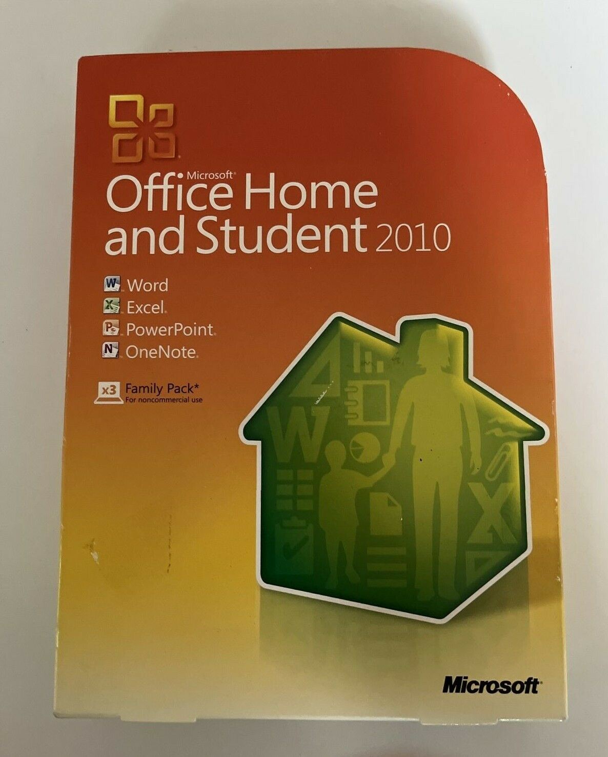 Microsoft Office Home & Student 2010 Word, Excel, PowerPoint, OneNot