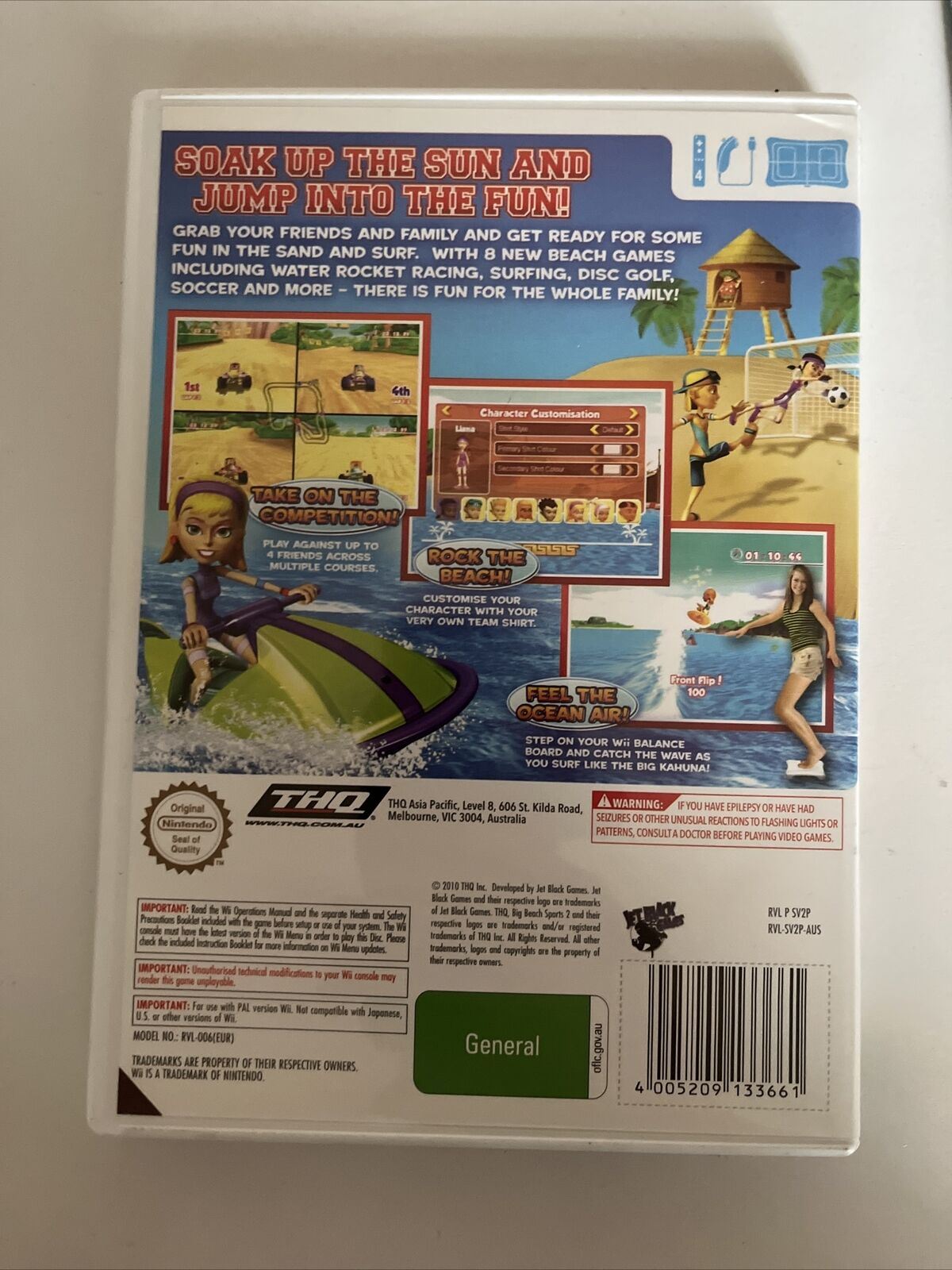 Big Beach Sports 2 - Nintendo Wii PAL