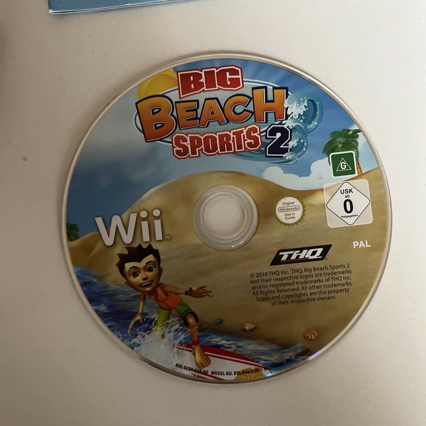 Big Beach Sports 2 - Nintendo Wii PAL
