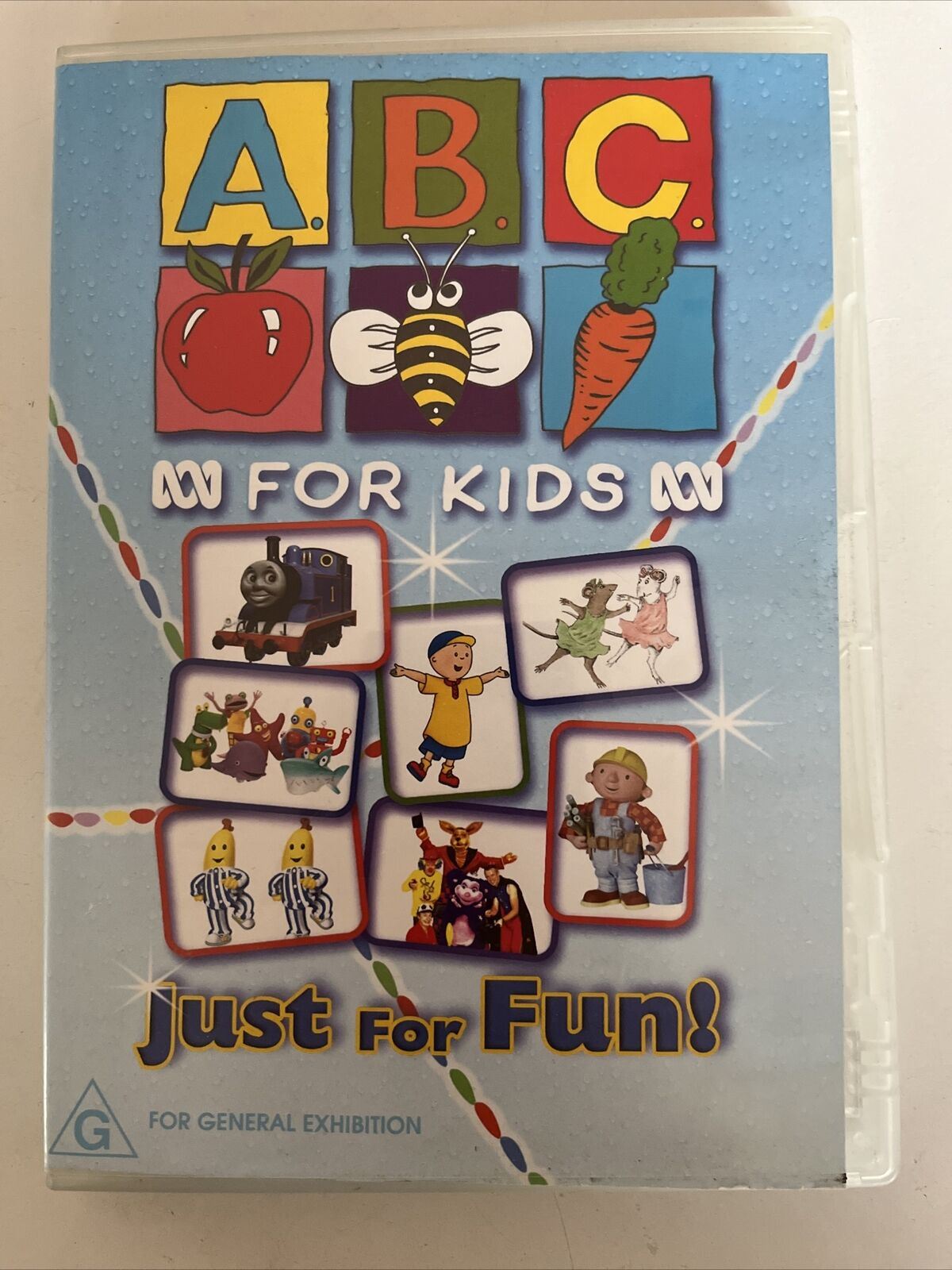 ABC For Kids Compilation - Just For Fun! (DVD, 2004) Bananas Pyjamas Thomas Tank