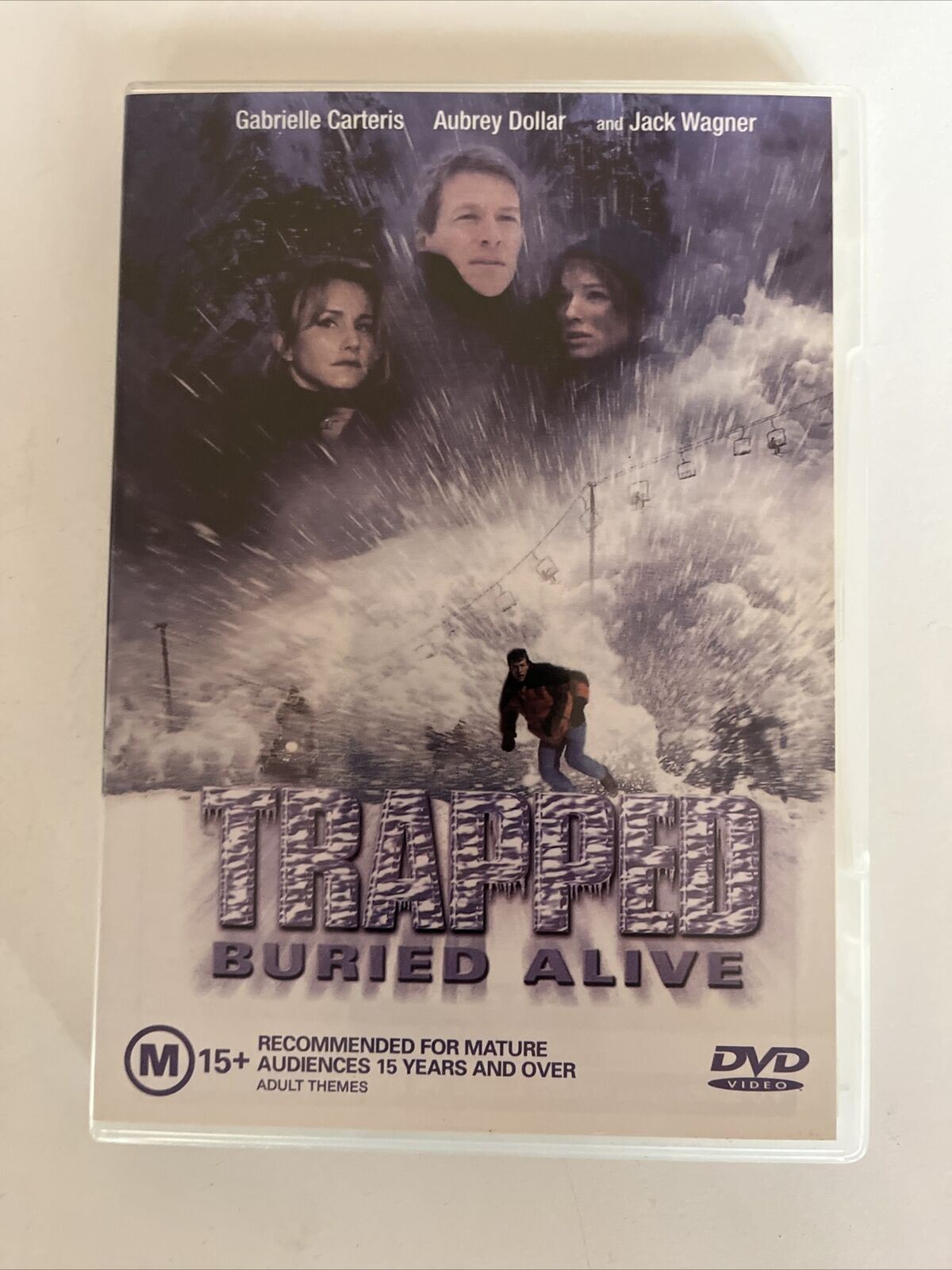 Trapped - Buried Alive (DVD, 2002) Jack Wagner, Gabrielle Carteris, Mark Lindsay