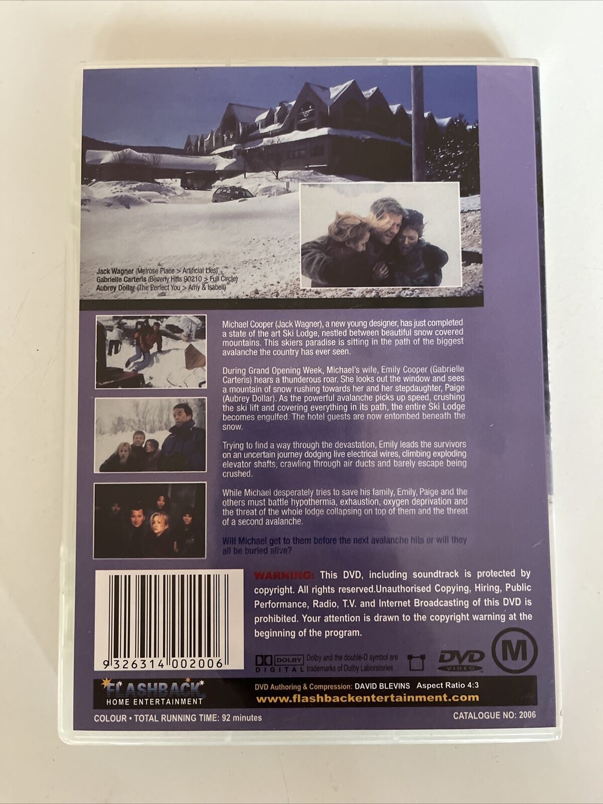 Trapped - Buried Alive (DVD, 2002) Jack Wagner, Gabrielle Carteris, Mark Lindsay