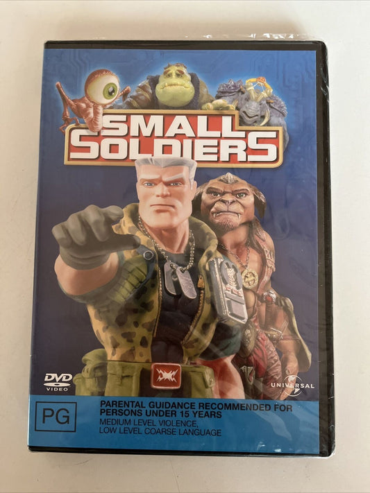 *New Sealed* Small Soldiers (DVD, 1998) David Cross, Jay Mohr. Region 4