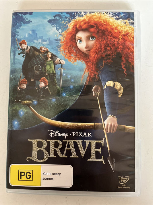 Brave (DVD, 2012) Kelly Macdonald, Billy Connolly, Emma Thompson. Region 4
