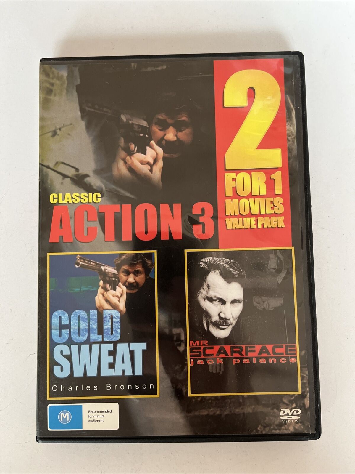 Cold Sweat Mr Scarface Dvd Charles Bronson Liv Ullmann James Mas Retro Unit 