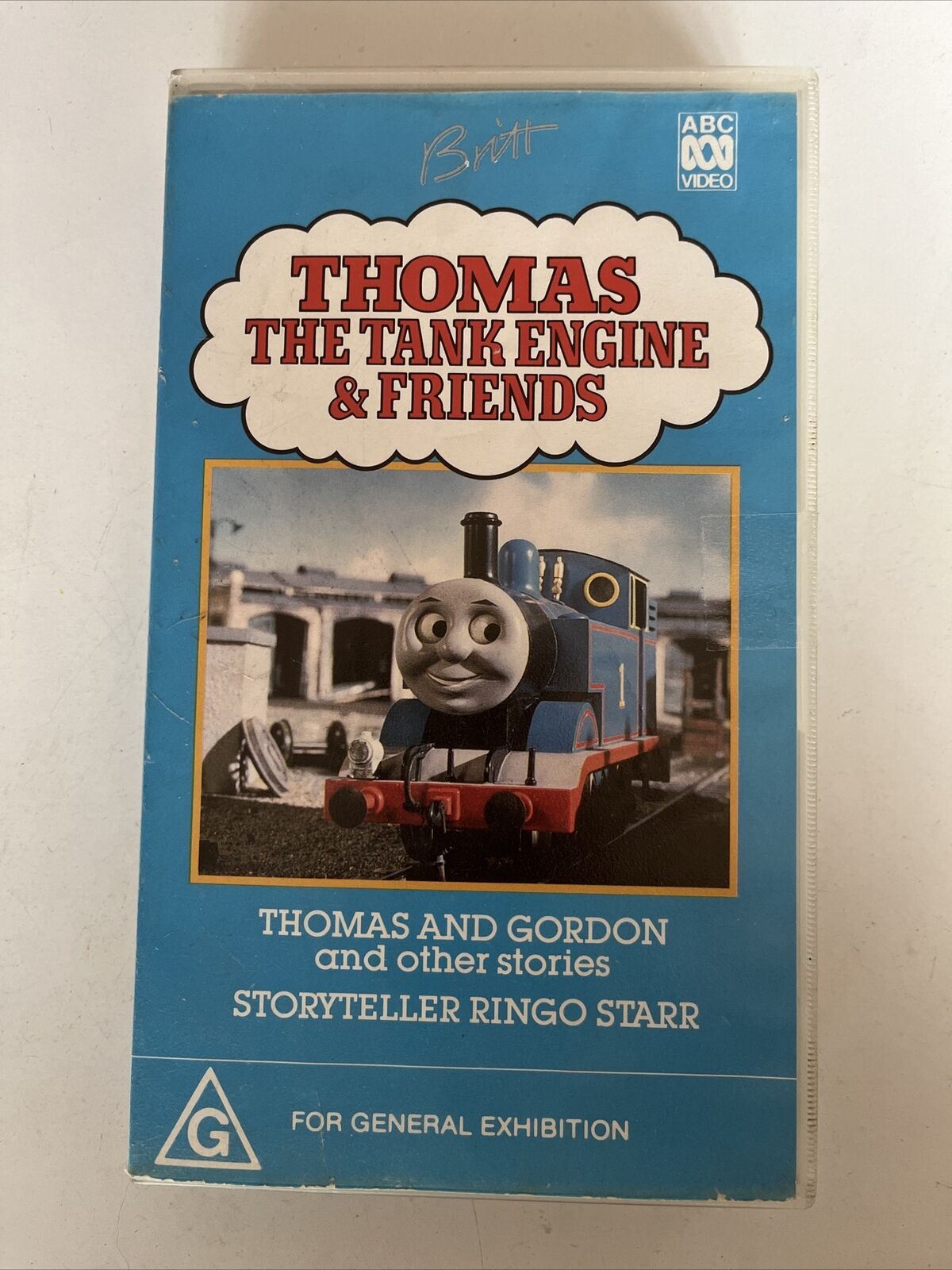 Thomas The Tank Engine & Friends - Thomas & Gordon starring Ringo Starr VHS 1991