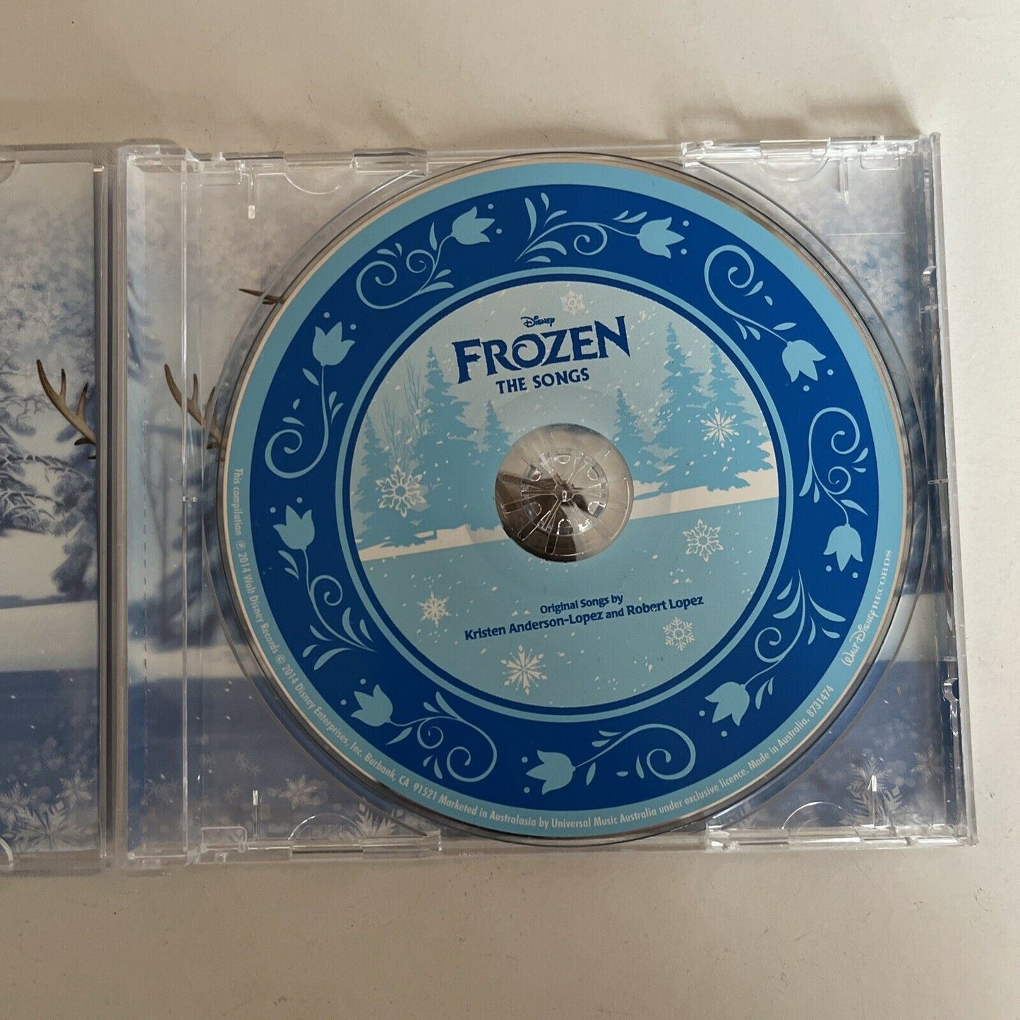 Frozen: The Songs - Original Film Soundtrack (CD, 2014, Disney)