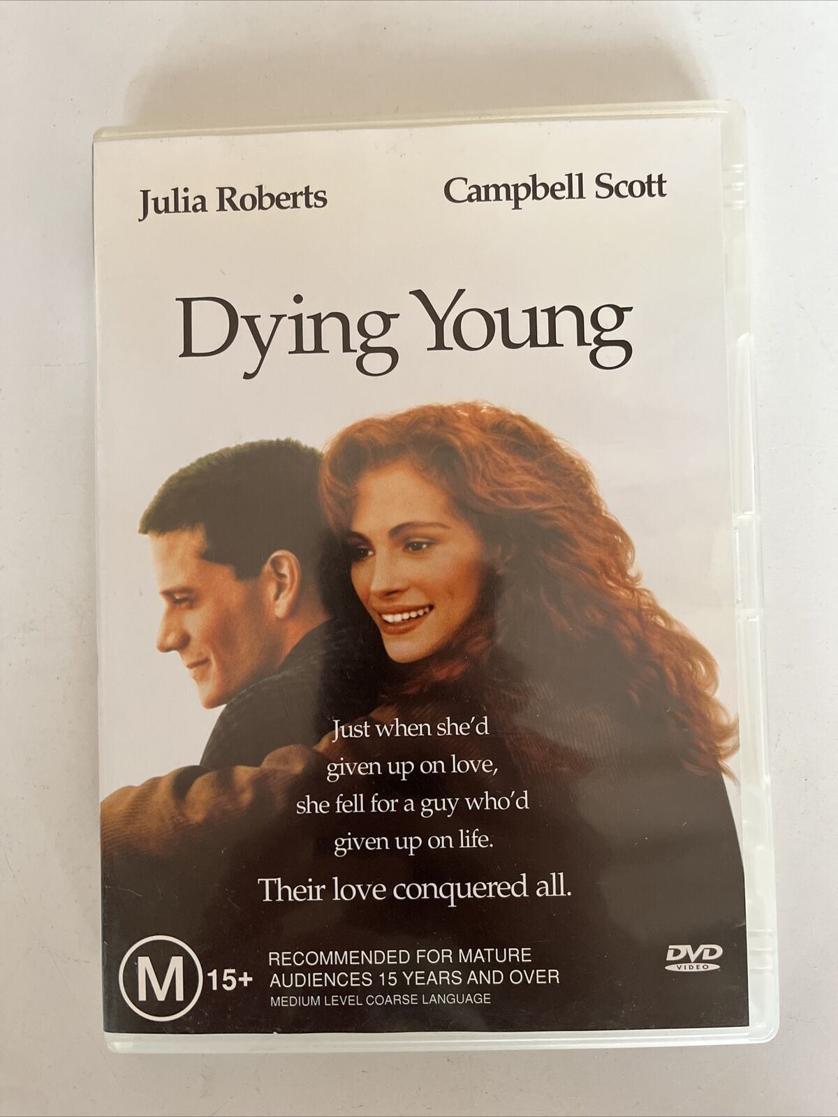 Dying Young (DVD, 1991) Julia Roberts, Campbell Scott. Region 4