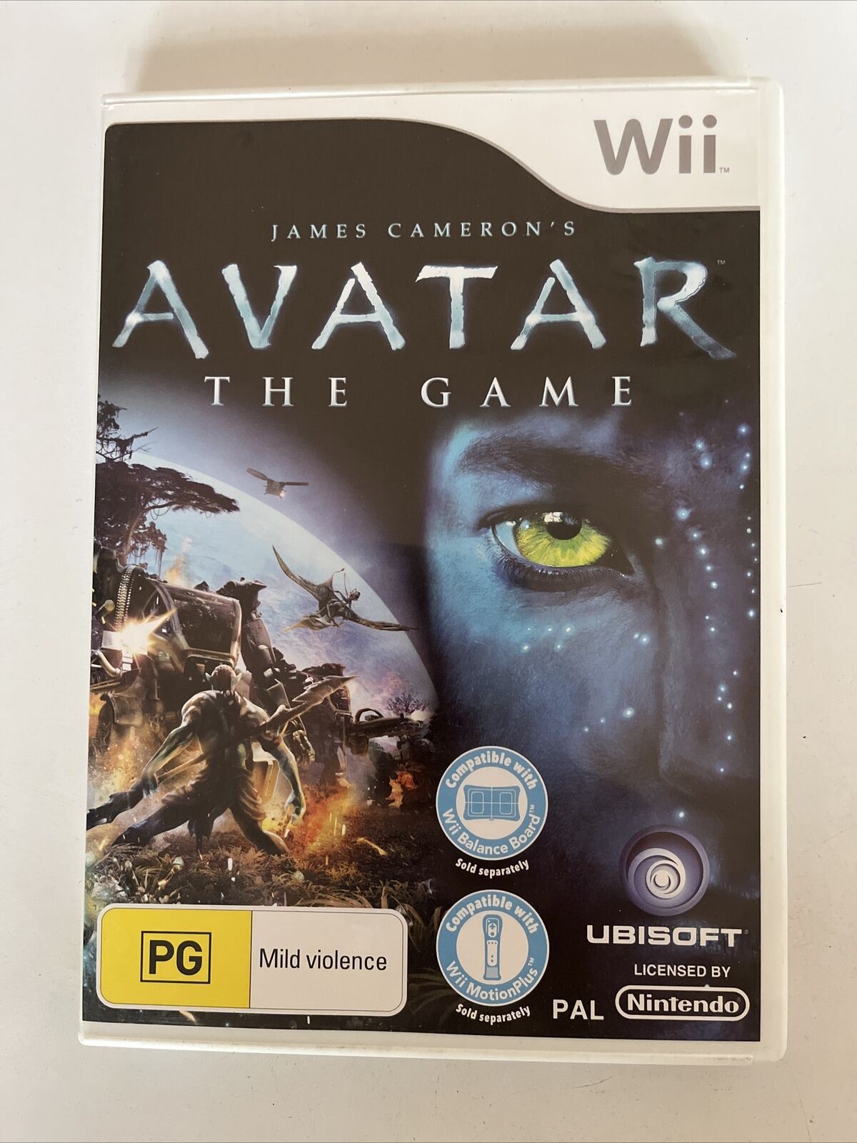 James Cameron’s Avatar The Game - Nintendo Wii Game 2009 PAL Game with Manual