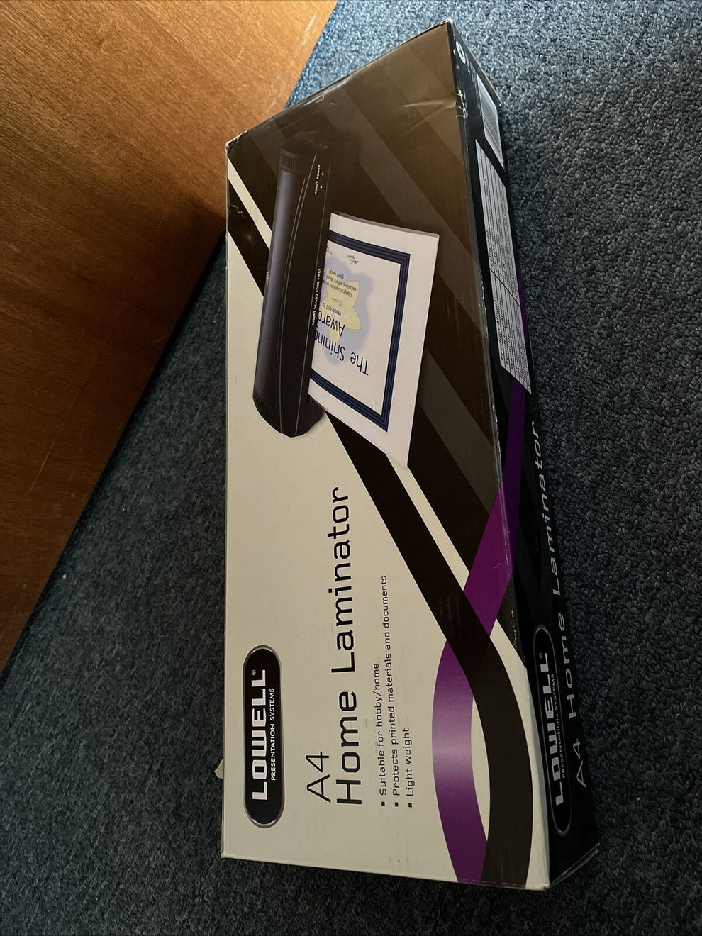 Lowell A4 Home Laminator Model LOOL280 Retro Unit