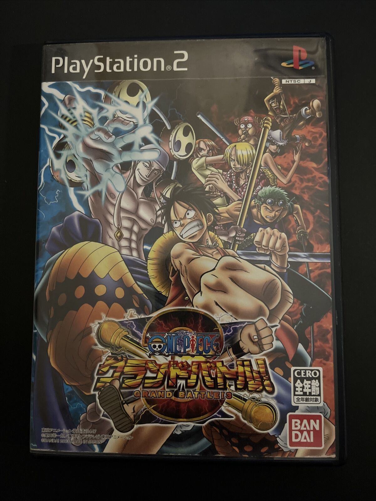 One Piece: Grand Battle! 3 - Sony PlayStation PS2 NTSC-J Japan 2003 Game