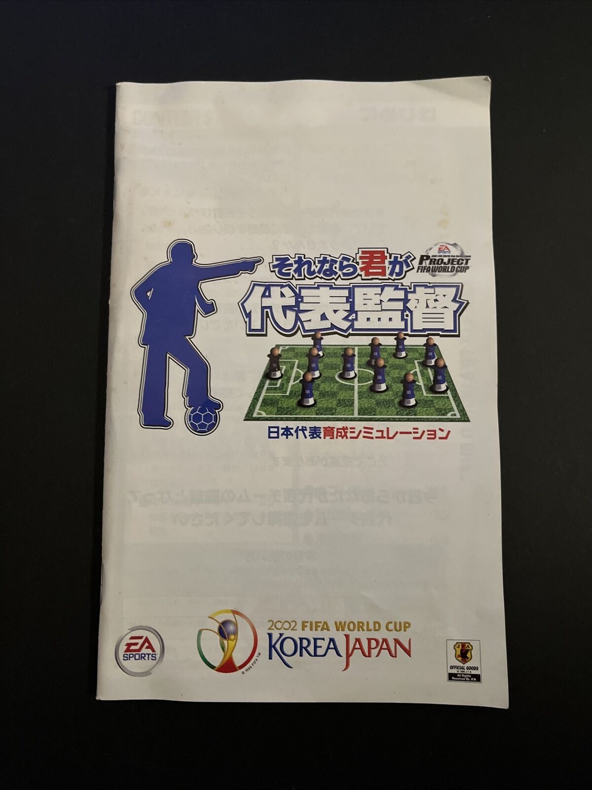 Project FIFA: World Cup 2002 - PlayStation PS2 NTSC-J Japan Game