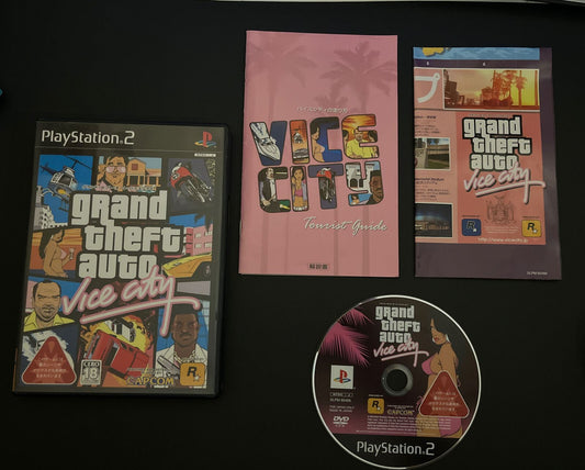 Grand Theft Auto: Vice City - Sony PlayStation 2 PS2 NTSC-J Japan Game