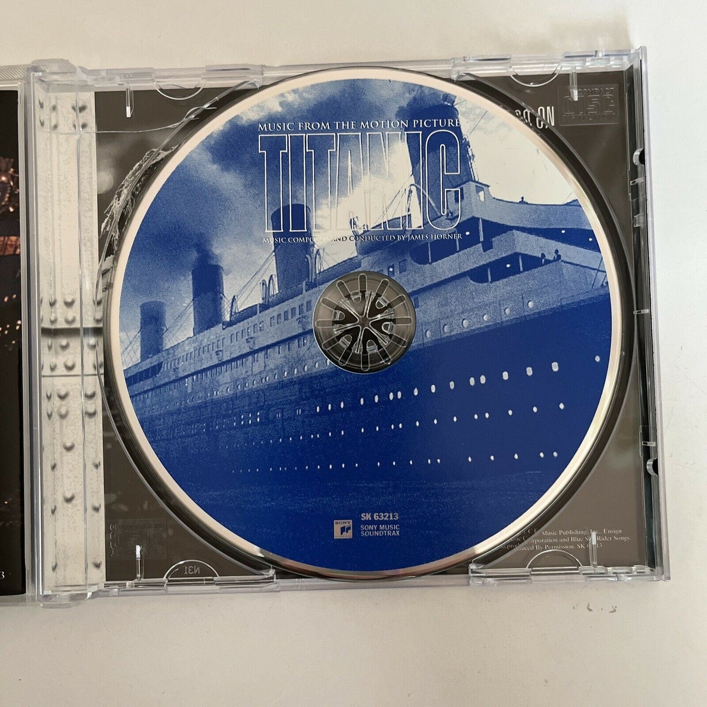 Titanic: Music From The Motion Picture by James Horner (CD, 1997, Sony Music)