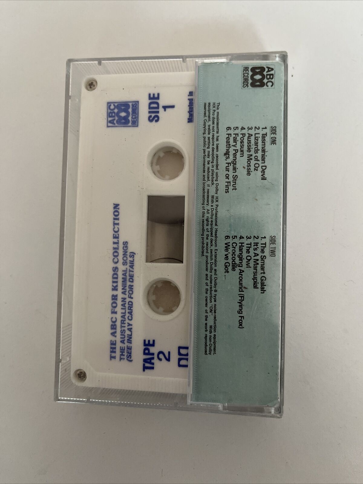 Don Spencer's - Australian Animal Songs (Audio Cassette, 1988)