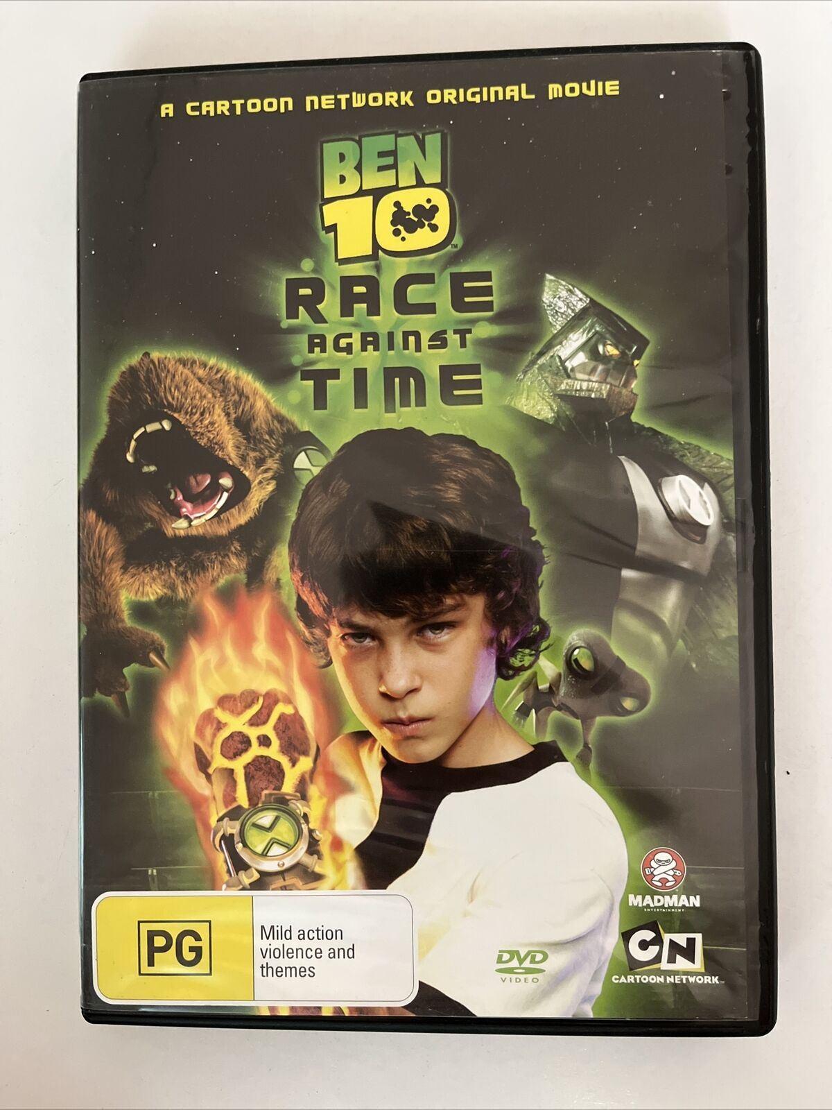 Ben 10 - Race Against Time (DVD, 2008) Beth Littleford, Don McManus. Region 4