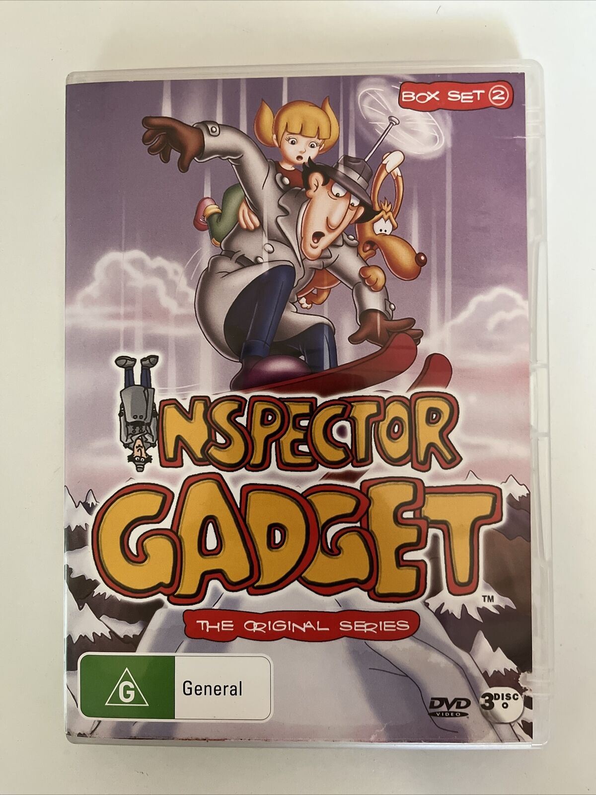 Inspector Gadget: The Original Series Box Set 2 (DVD, 3-Disc, 1983) Region 4