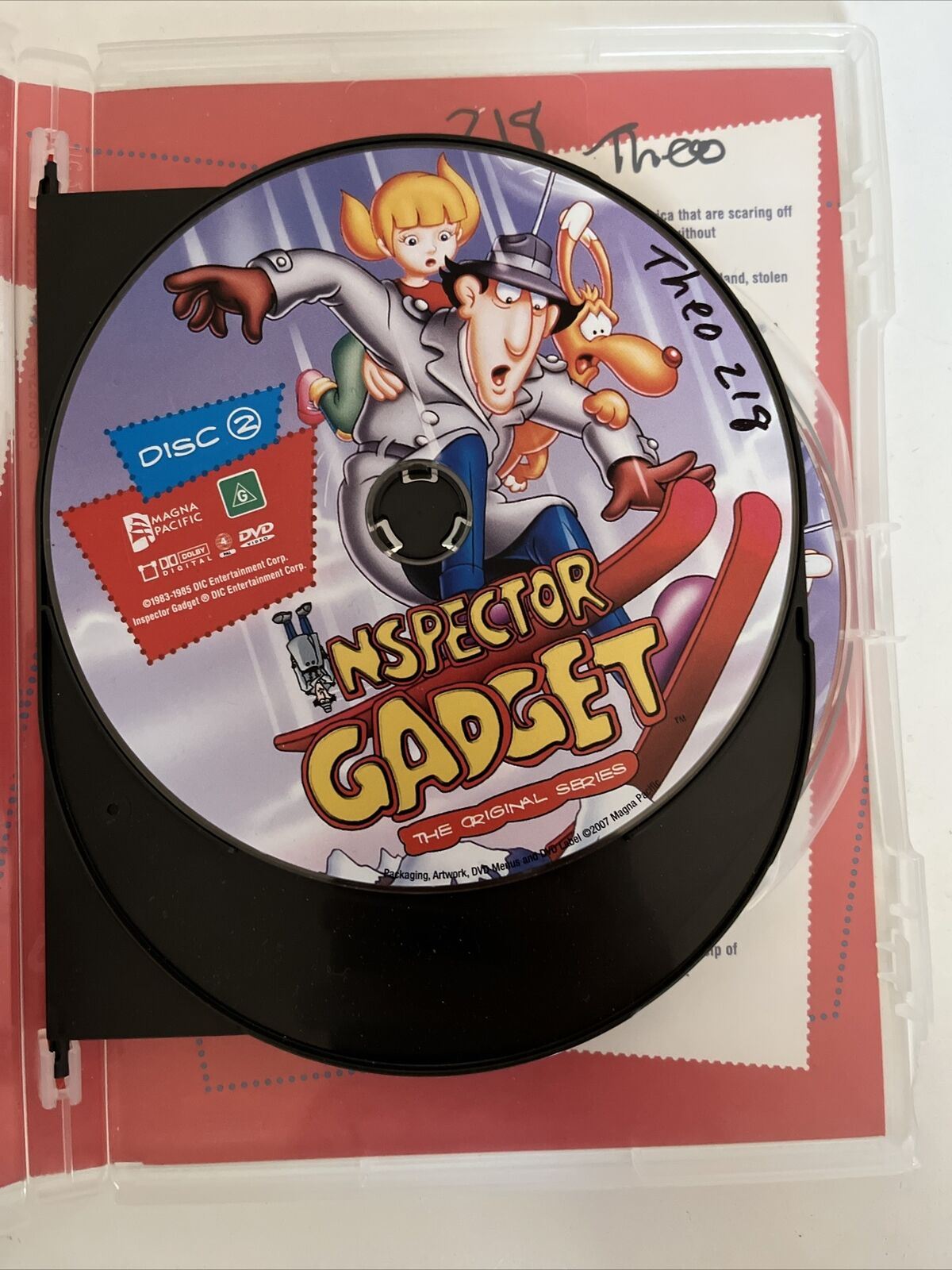 Inspector Gadget: The Original Series Box Set 2 (DVD, 3-Disc, 1983) Region 4