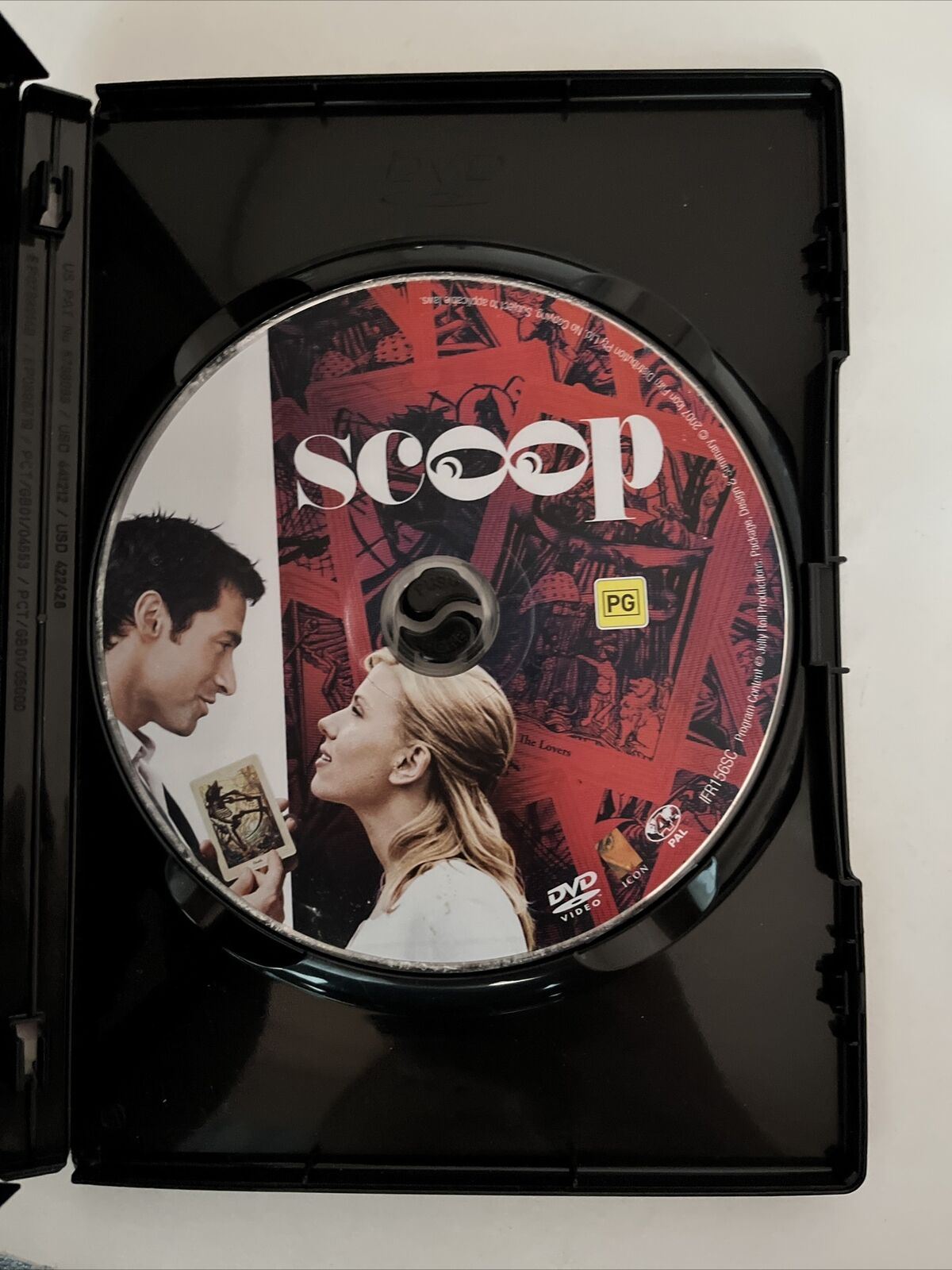 Scoop DVD Hugh Jackman Scarlett Johansson Woody Allen 