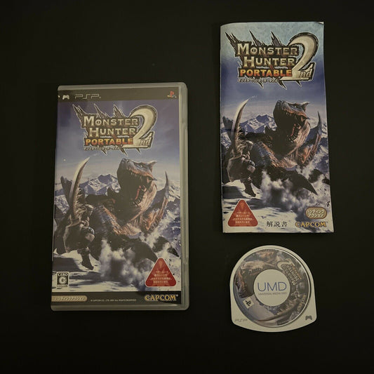 Monster Hunter Portable 2nd - Sony PSP Japan Game Complete with Manual