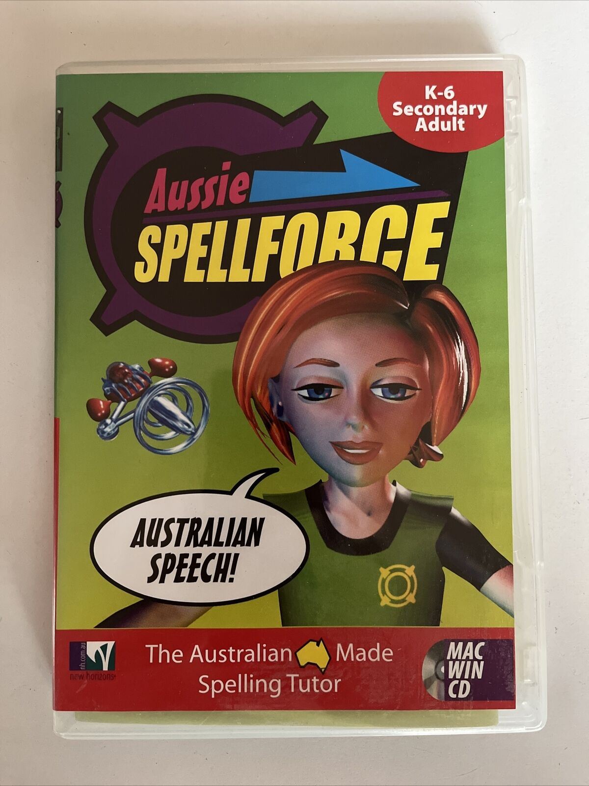 Aussie Spellforce - PC Windows Mac Educational Game Spelling tutor