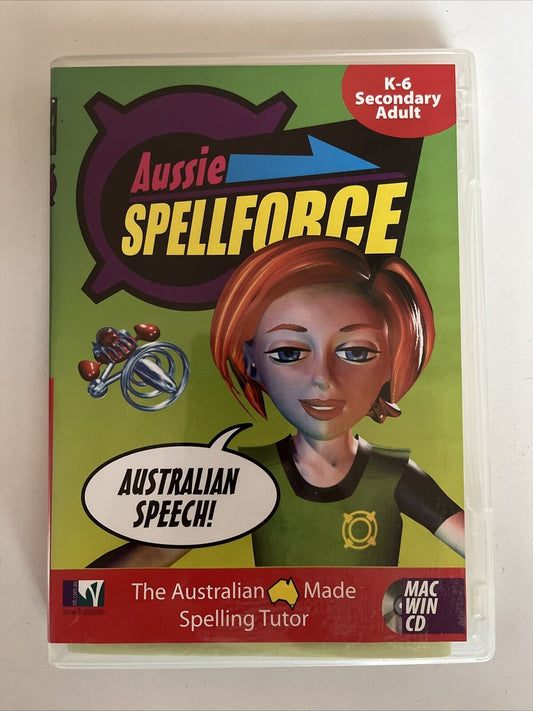 Aussie Spellforce - PC Windows Mac Educational Game Spelling tutor
