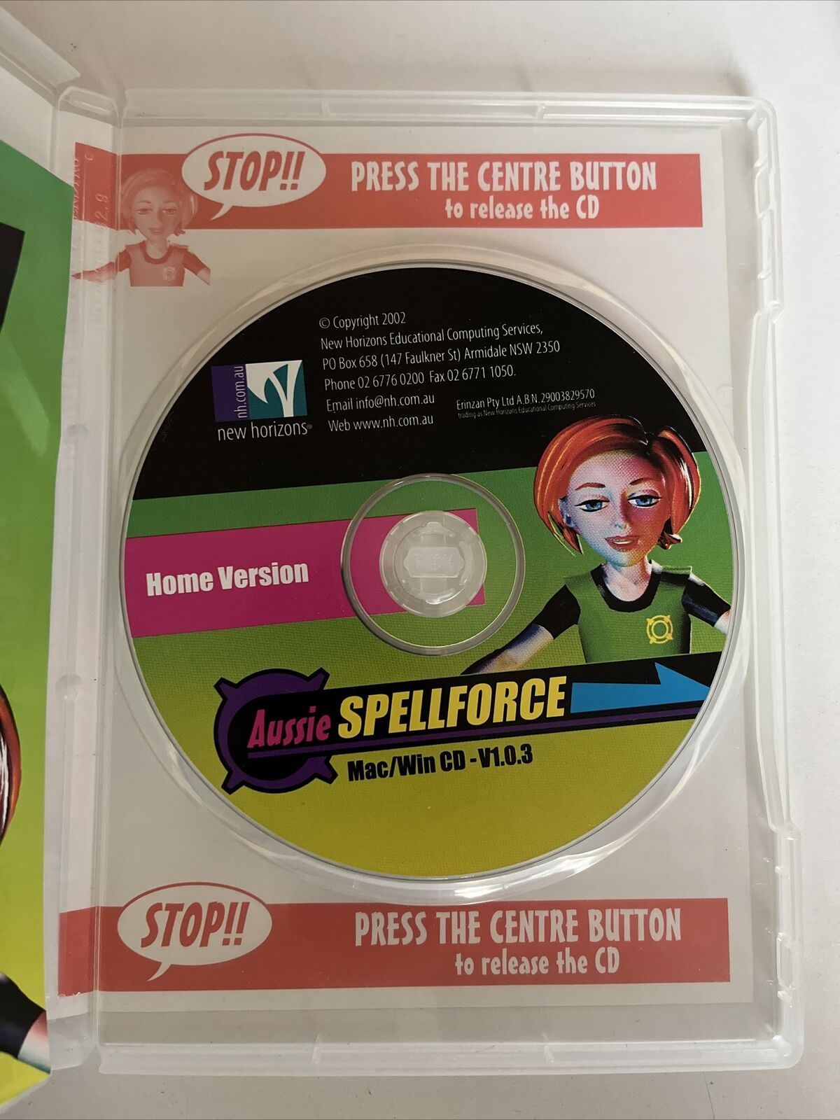 Aussie Spellforce - PC Windows Mac Educational Game Spelling tutor