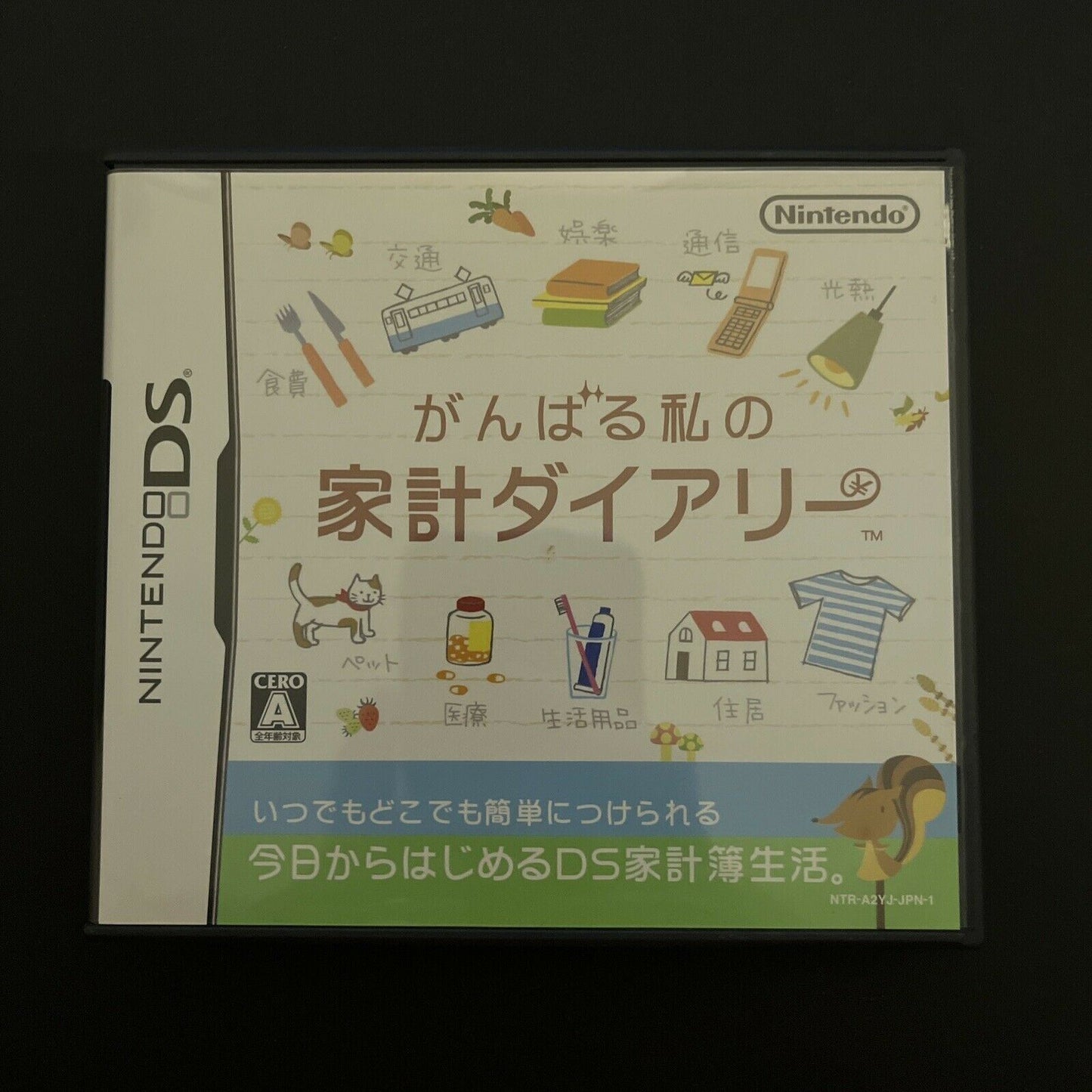 Do Your Best My Household Diary - Nintendo DS Japan Game