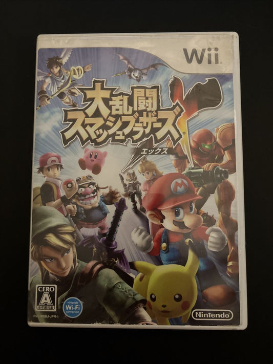 Super Smash Brothers X - Nintendo Wii NTSC-J Japan Game