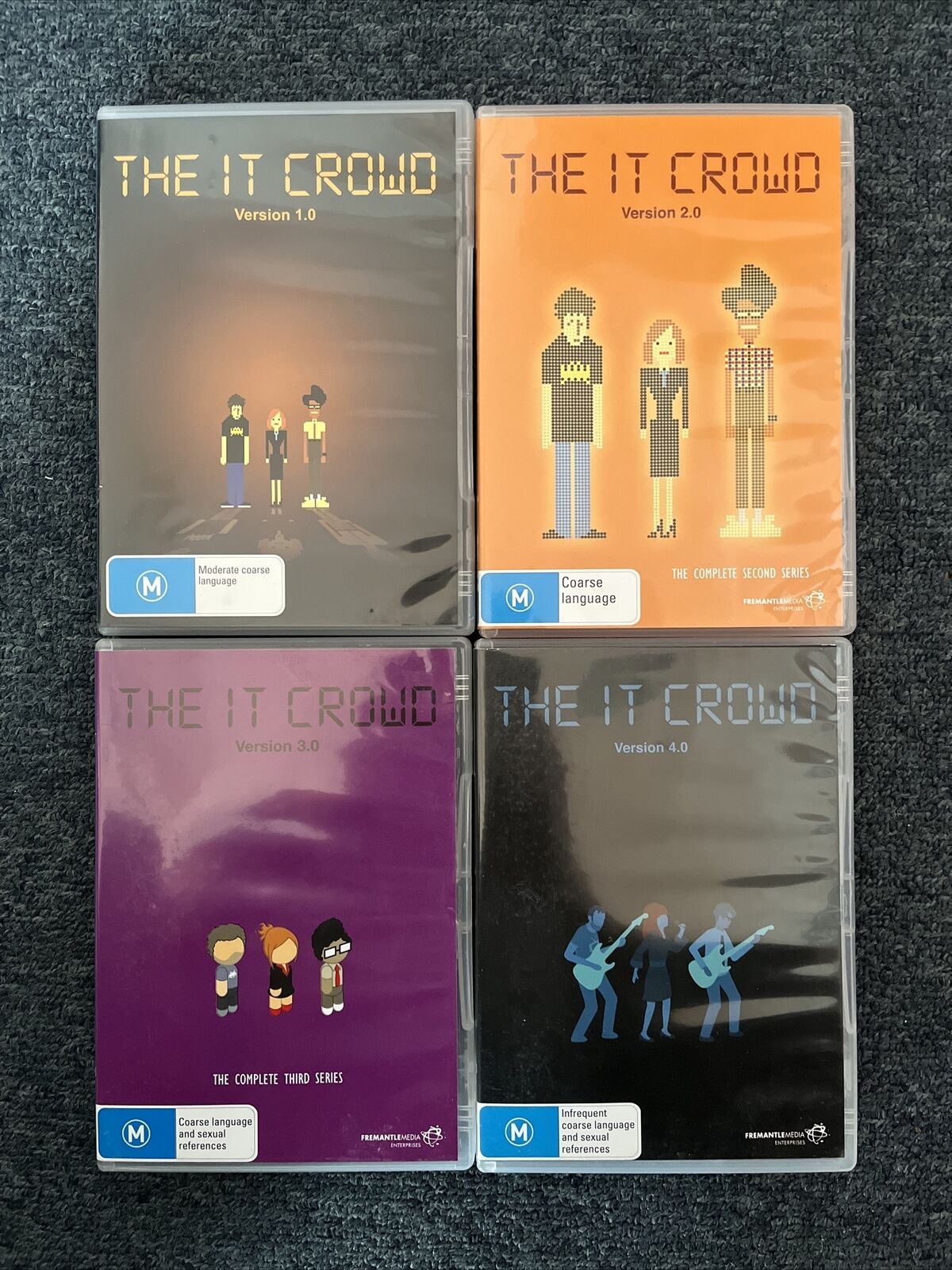 The IT Crowd - The Complete Series. Season 1-4 (DVD) Region 4