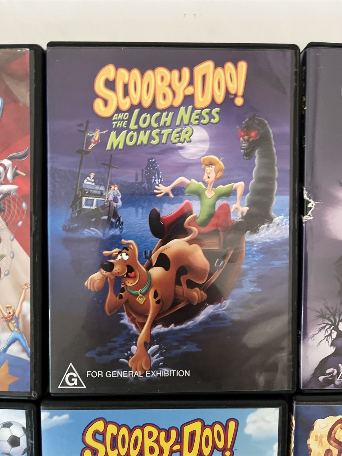 6x Lot Scooby-Doo Movies (DVD) Loch Ness, Creepiest Capers, Blue Falcon Region 4