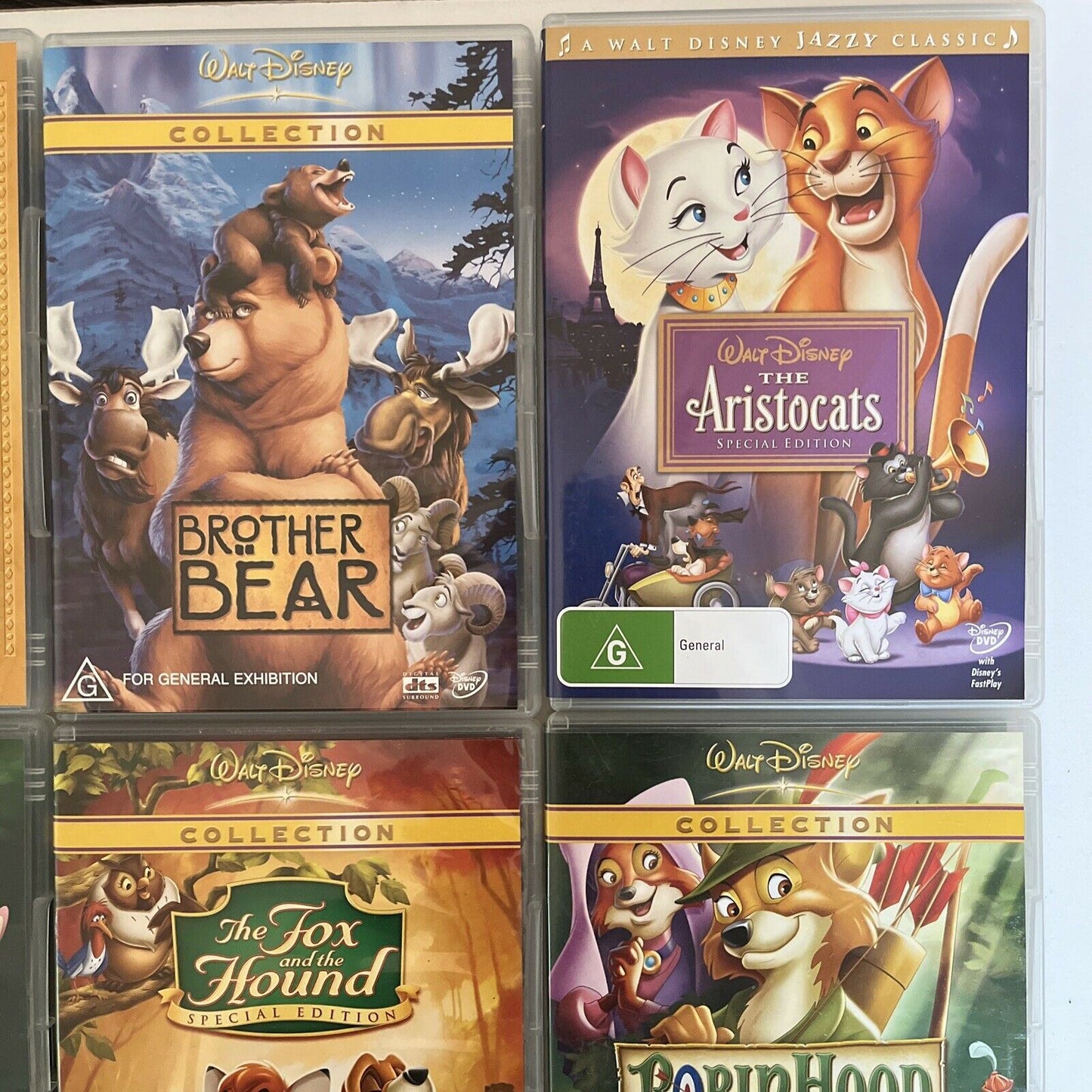 12x Lot Disney Movies DVD: Dumbo, Bambi, Up, Atlantis, Aristocats, Snow White...