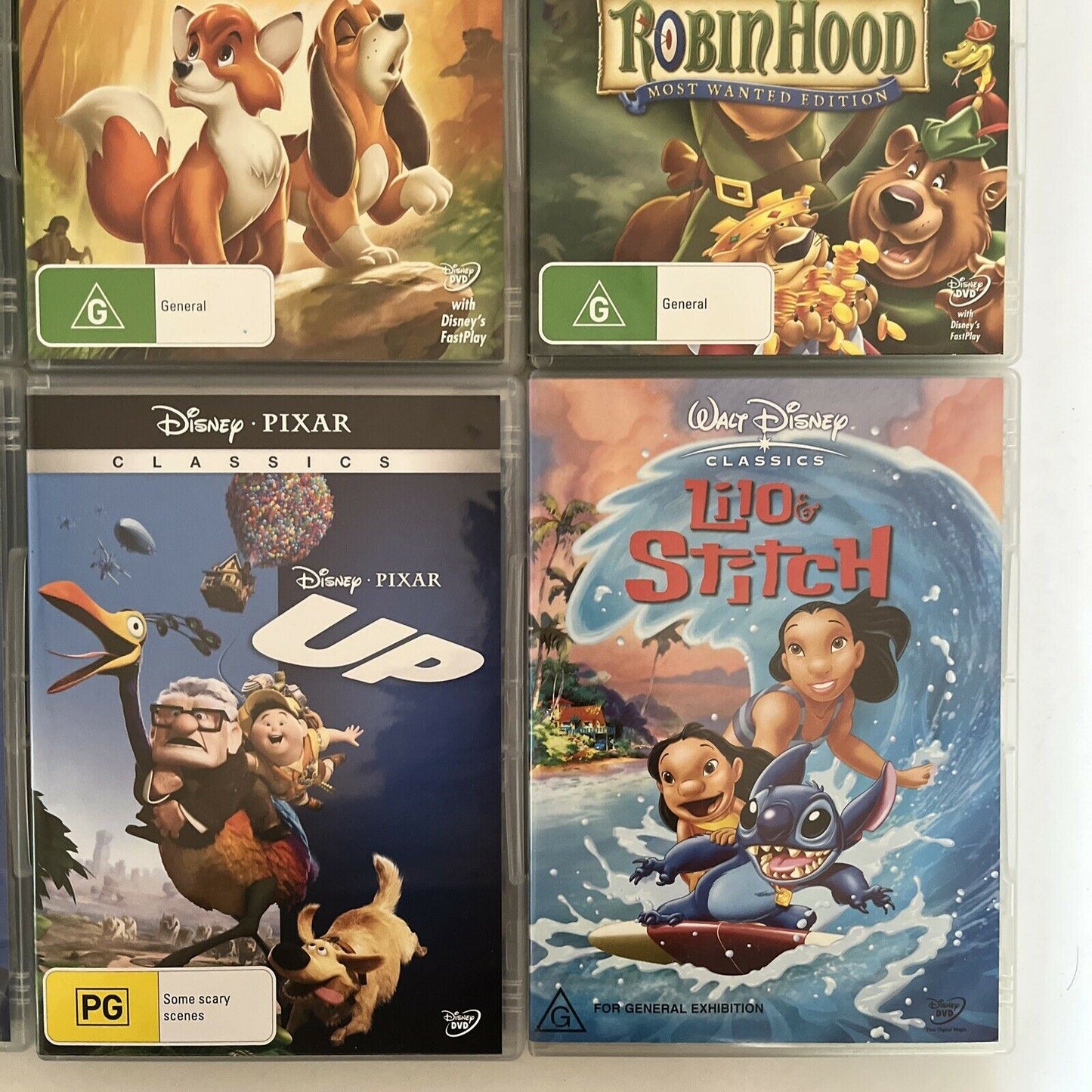 12x Lot Disney Movies DVD: Dumbo, Bambi, Up, Atlantis, Aristocats, Snow White...