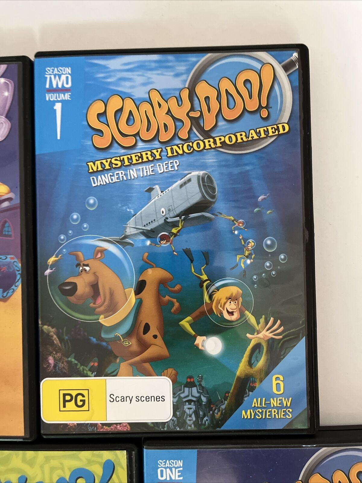 5x Scooby-Doo TV Series DVD Lot. Region 4