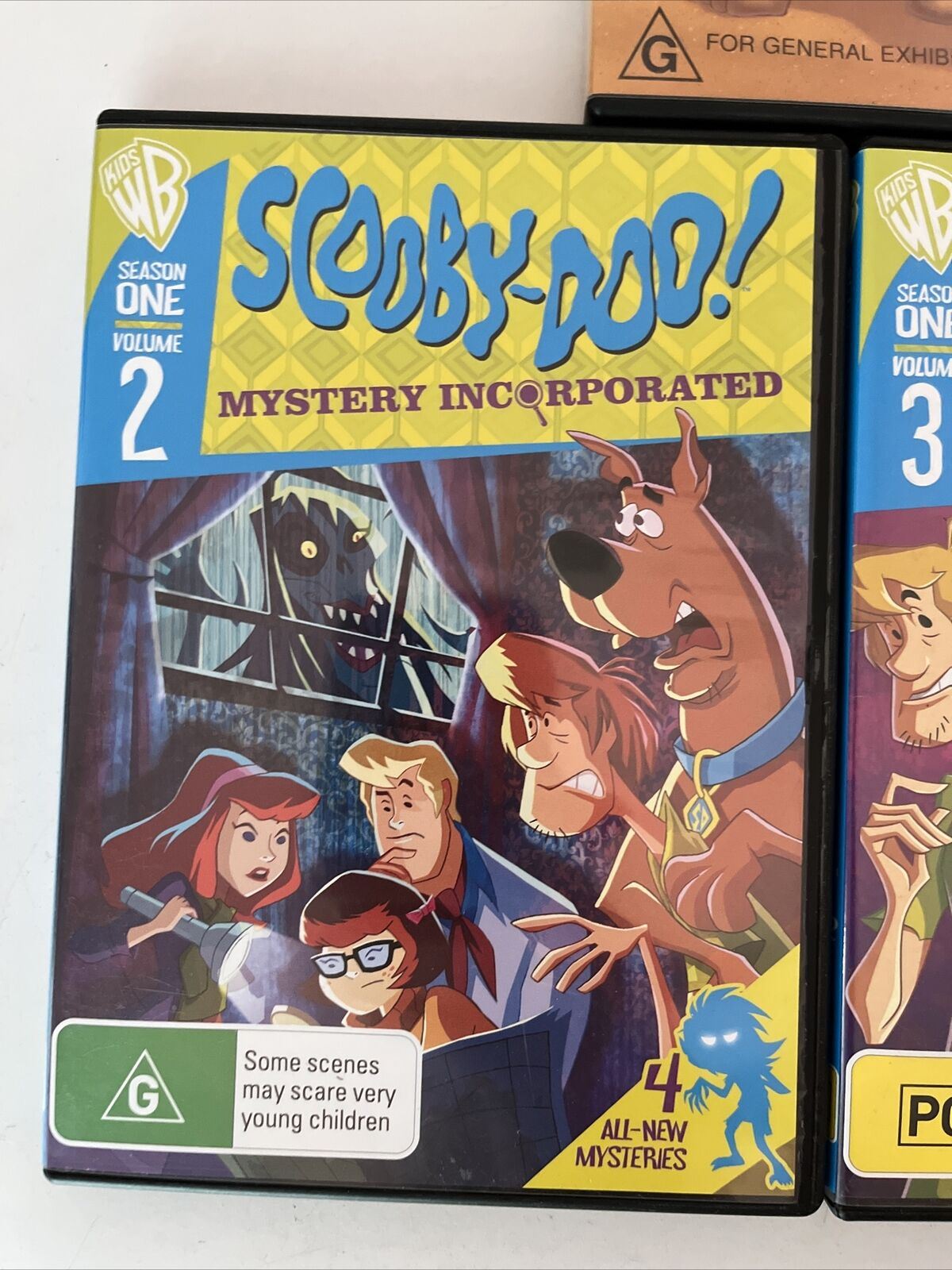 5x Scooby-Doo TV Series DVD Lot. Region 4