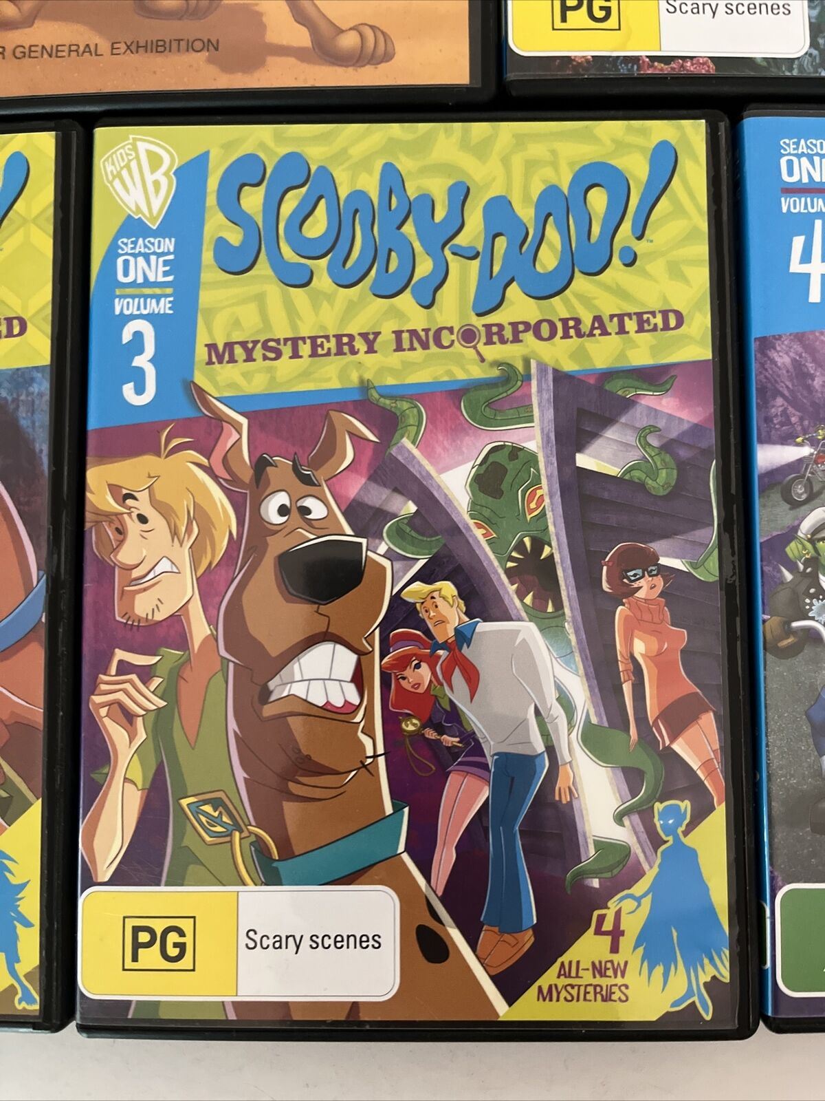 5x Scooby-Doo TV Series DVD Lot. Region 4