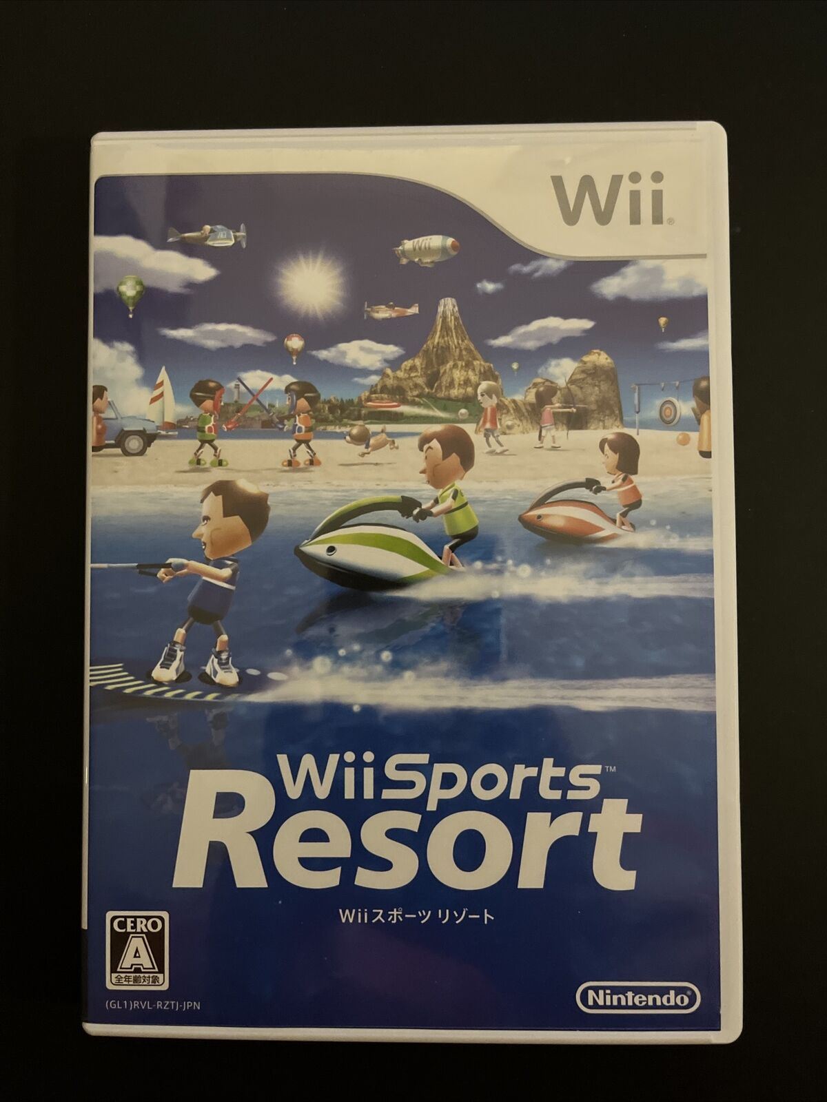 Wii Sport Resort - Nintendo Wii NTSC-J Japan Game Complete with Brochure