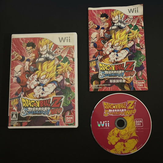 Dragon Ball Z Sparking! NEO - Nintendo Wii NTSC-J Japan Game