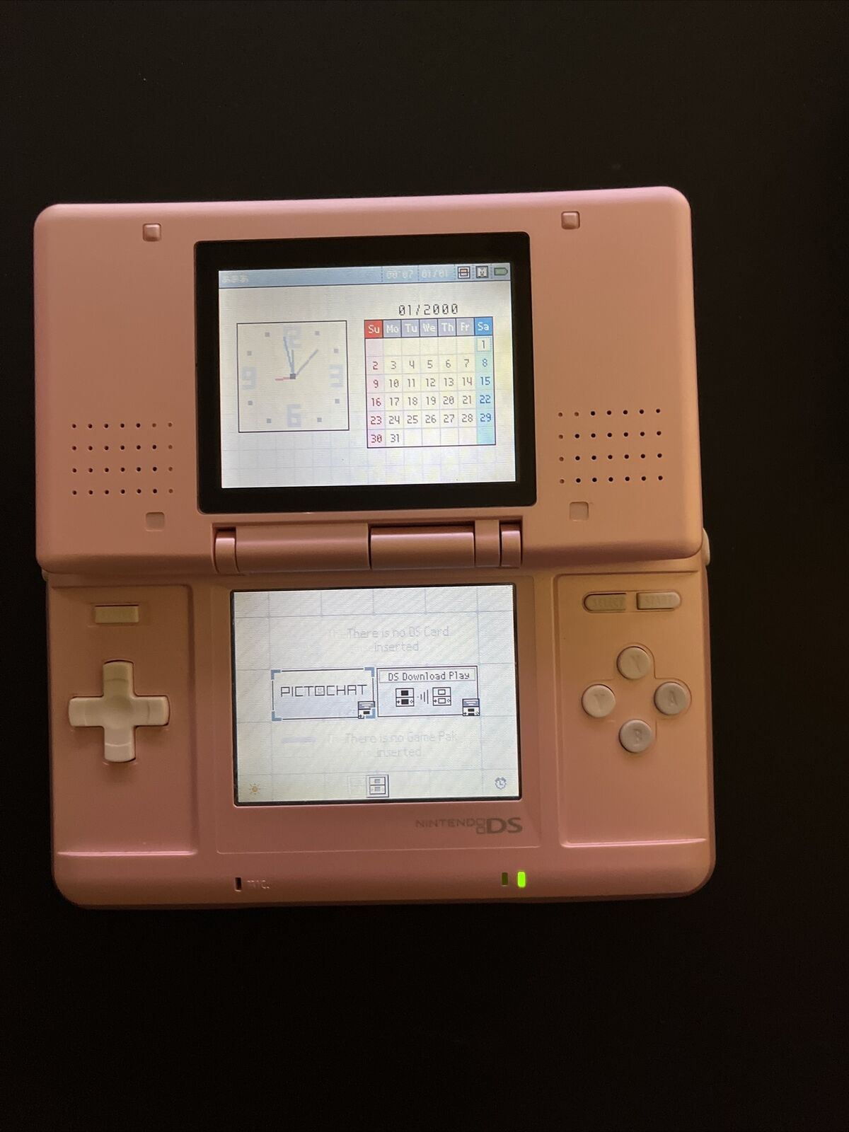 Nintendo DS Original Console Pink Boxed Complete with USB Charger