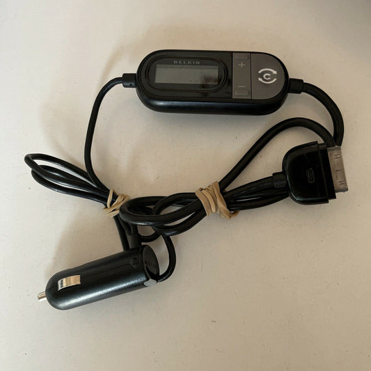 Belkin Tunecast Auto F8Z498 FM Transmitter for Apple 30-pin iPod iPhone iPad