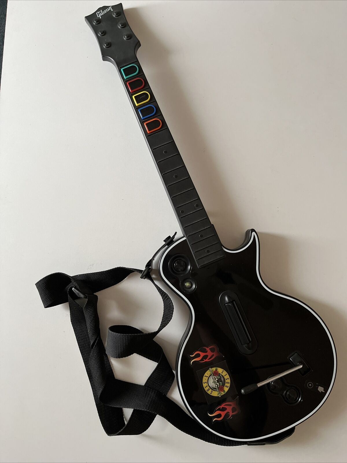 Official Les Paul Gibson Guitar Hero for Microsoft Xbox 360 with Strap